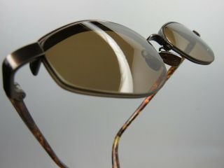 Donna Karan Dks 174 338 Half Rim Oval Cat Eye Sunglasses Frames Vintage