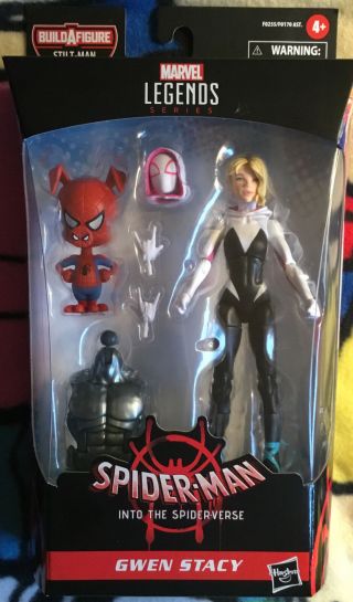 Marvel Legends Stilt - Man Baf Into The Spider - Verse Gwen Stacy Spider - Ham Figure