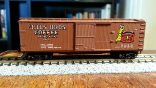 Mtl Micro Trains 42551 Hbcx Hills Bros Coffee 40’ Wood Boxcar 161