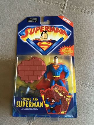 Strong Arm Superman Animated Series 5” Action Figure 2001 Dc Universe Kenner
