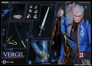 1/6 Asmus Toys Action Figure The Devil May Cry Iii Series Vergil Dmc002