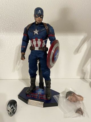 Hot Toys Captain America Civil War 1/6 Scale Mms 350 Mms350 Usa
