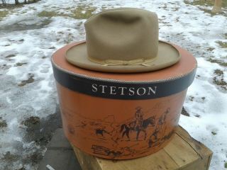 Stetson Hat Nutria Great Business Look,  " The Boss " 7 1/4 Box