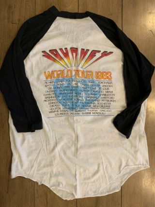 Vintage Journey Concert T - Shirt - 1983 World Tour (Size XL) 2