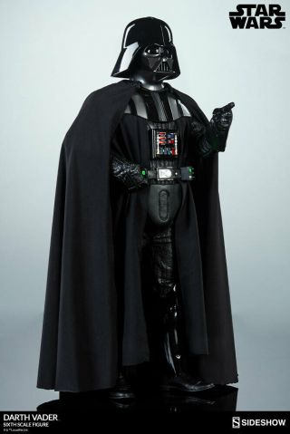 Star Wars Sideshow Collectibles Darth Vader 1/6 Scale Figure Return Of The Jedi