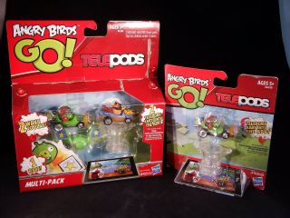 Hasbro Angry Birds Go Telepods Multi - Pack W/ Exclusive Kart,  1 More
