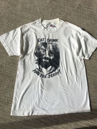 Vintage Grateful Dead Jerry Garcia Band T Shirt Large
