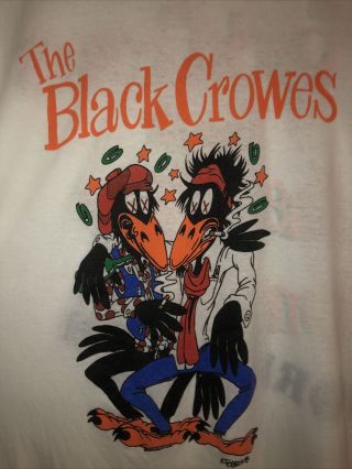 VTG Black Crowes T Shirt Shake Your Money Maker Tour Led Zeppelin Kravitz 3
