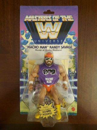 Masters Of The Universe Wwe Macho Man Randy Savage Macho Madness 5 " Mattel