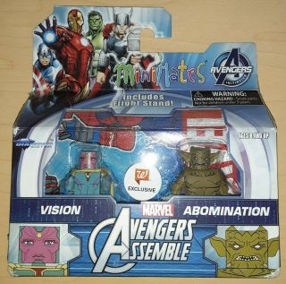 Minimates Marvel Exclusive " Vision And Abomination "