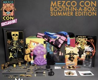 Mezco One 12 Collective Booth - In - Box Gomez Clan Of The Golden Dragon Sdcc 2020