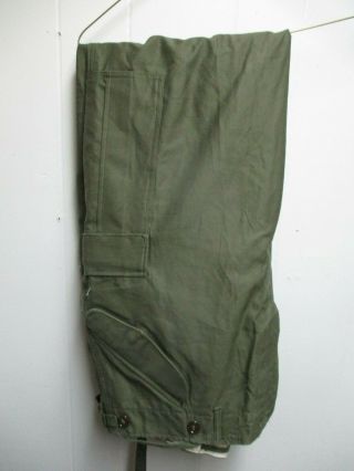 1953 Dtd M - 1951 Field Trousers,  Olive Drab Regular Large Un - Issued