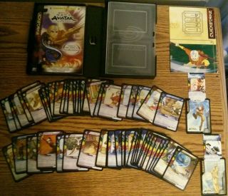 Upper Deck Avatar The Last Airbender Tcg Trading Card Game Starter Set W/ Aang