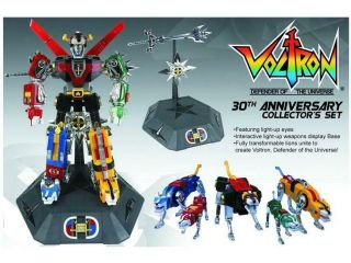 Voltron Defender Of The Universe 30th Anniversary Collector 