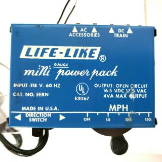 Vintage Life Like Mini Power Pack Ac Accessories Dc Trains Model E31167