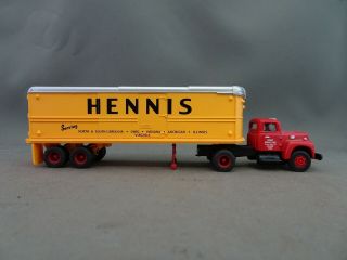 Ho Train 1/87 Vehicle Car Truck Automobile Hennis Tractor & Trailer H98