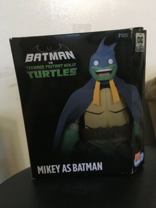 Sdcc 2019 Mikey As Batman Vs Teenage Mutant Ninja Turtles 6 " Action Figure Nib