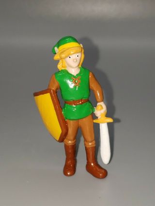 Vintage 1989 Legend Of Zelda Link 3 " Pvc Figure - Nintendo - Applause