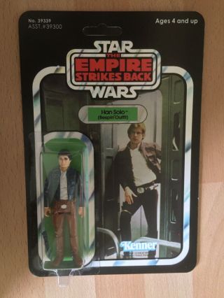 Vintage Star Wars Han Solo (bespin Outfit) Esb 1980 41 Back Recarded Figure