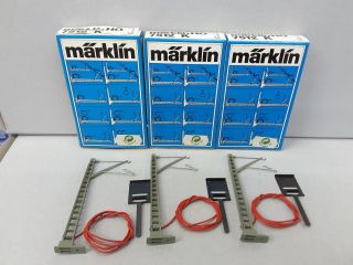 Marklin Ac Ho 7512 Catenary System X3pcs