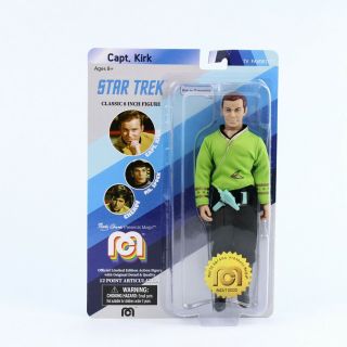 Star Trek Capt Kirk 2018 Mego Corp Classic 8 Inch Limited Figure