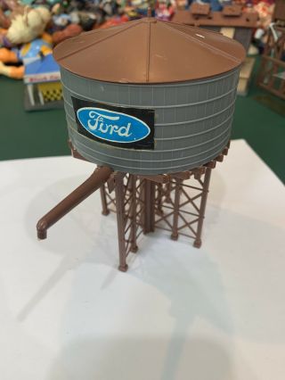 Vintage Ho Scale Built Water Tower Detailed Ford