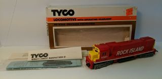 Tyco 235 - 10 Ho Scale Rock Island 4301 Diesel Locomotive W/box -