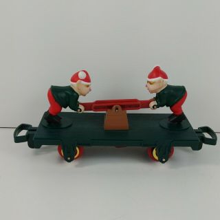 Toy State North Pole Christmas Express Animated Elf Train Car 893a True 0