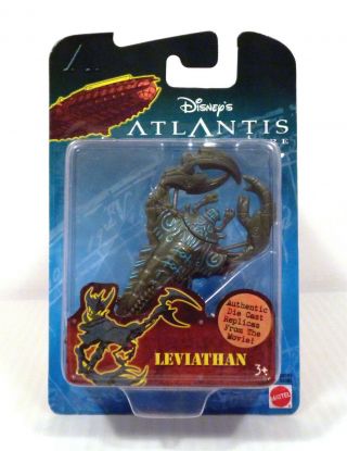 Leviathan Atlantis The Lost Empire Disney Movie Toy Mattel 2000