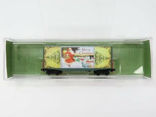 N Scale Micro - Trains Mtl 10100817 Vintage Christmas Postcard Series 7 Box Car