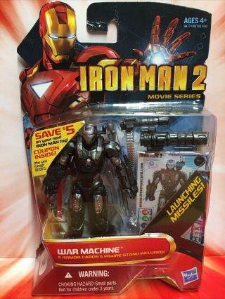 Iron Man 2 Movie Series War Machine 4” Figure 12 James Rhodes Rhodey Universe