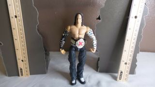 Jeff Hardy Loose 2005 Marvel Toys Tna Wrestling Impact Series 2 Figure/w X Belt