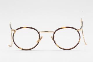 Vintage 1920s Art Deco British American Optical Gold Filled Eyeglasses Frames