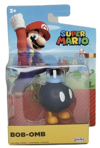 Mario Bob - Omb Jakks Toy Figure Nintendo