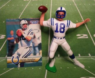 1999 Peyton Manning Starting Lineup Football Classic Doubles Figure & Card