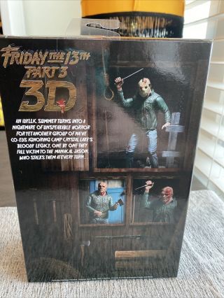 NECA Reel Toys Jason Voorhees Friday The 13th Part 3 3D Ultimate 7”ACTION FIGURE 3
