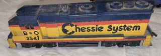 Ho Athearn 3547 Gp - 35 Chessie System B&o Locomotive