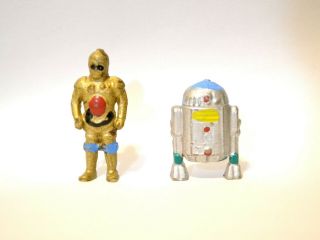 Star Wars Vintage R2 - D2 & C3po 1978 Miniature Jack Chocolate Argentina Rare Set