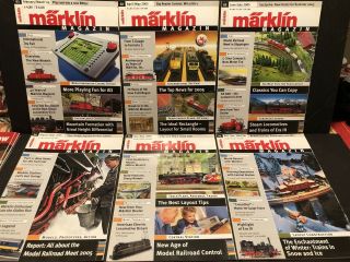 Marklin Magazines 2005 Complete Year 6 Issues In English Model Train Magazin