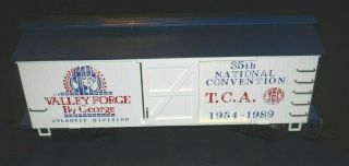 Kalamazoo G Scale 1989 Tca Valley Forge Convention Box Car