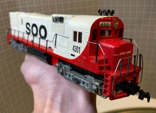 Ho Scale Tyco Soo 4301 Locomotive Runs