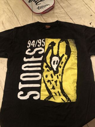 Vtg 1994/95 Rolling Stones Voodoo Lounge Concert T - Shirt Usa