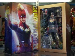 Hot Toys Captain Marvel Deluxe Version 1/6 Scale 12 inch Action Figure - MMS522 4