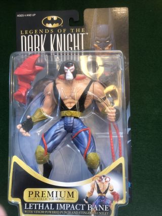 Lethal Impact Bane Action Figure Legends Of The Dark Knight Batman By Kenner