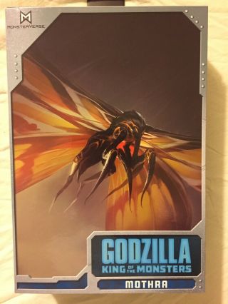 Neca Reel Toys Godzilla King Of The Monsters Yellow Mothra Action Figure