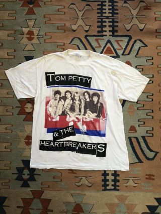 Vtg Rare Tom Petty And The Heartbreakers 1987 Jammin Me Band T - Shirt L/xl 80s