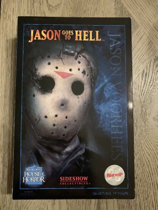 2004 Sideshow 1/6 Jason Voorhees Figure Friday The 13th Jason Goes To Hell Rare