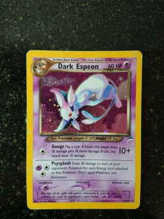 Dark Espeon - Neo Destiny 4/105 - Pokémon Card - Eng