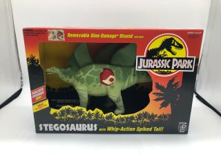 Jurassic Park Jp.  07 Series 1 Stegosaurus W/ Dino Damage