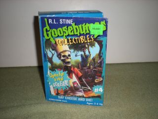 1996 Nos R.  L.  Stine Goosebumps Collectibles 4 Say Cheese And Die Figure